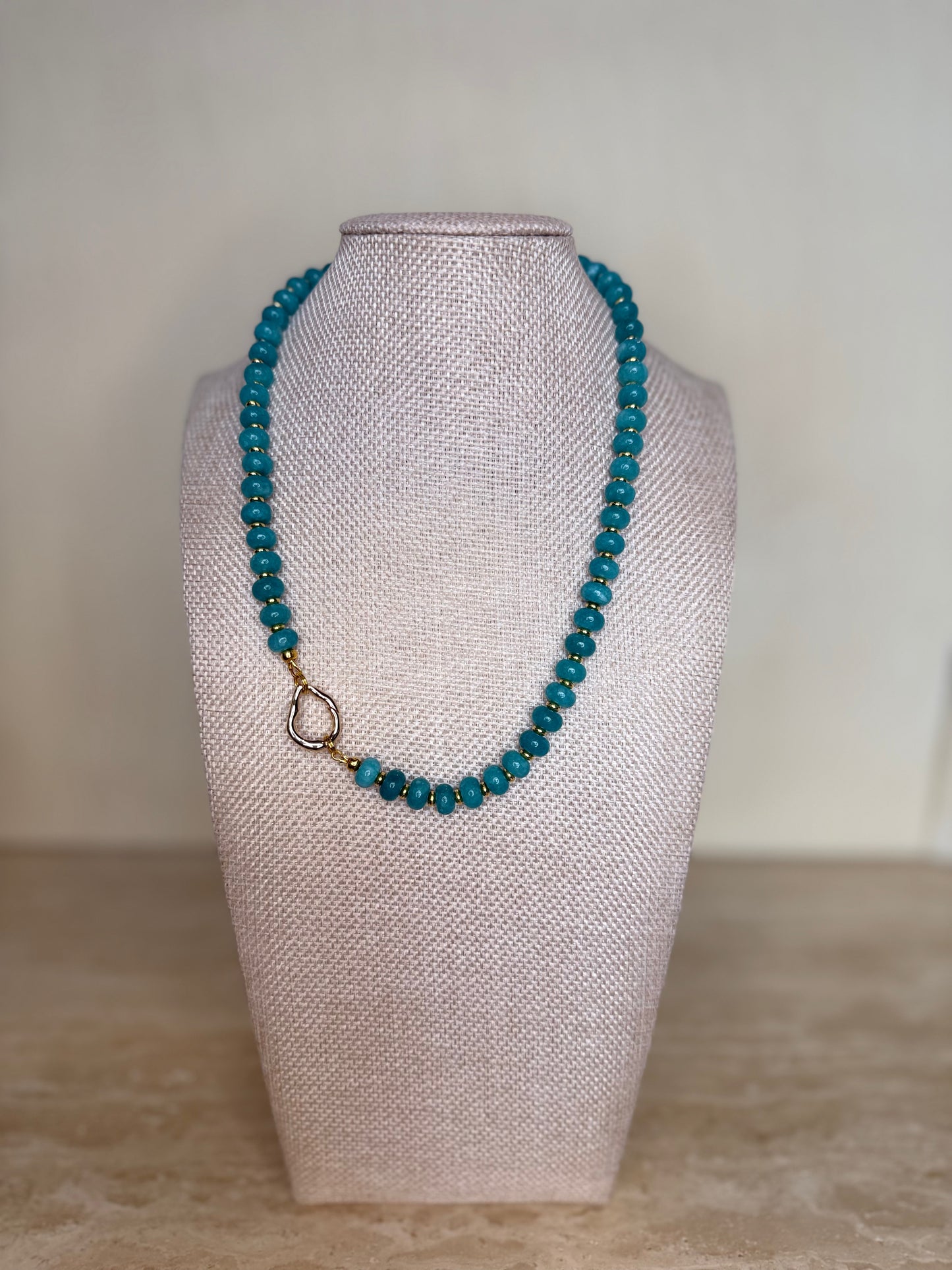 Apatite Necklace - Gold Plated
